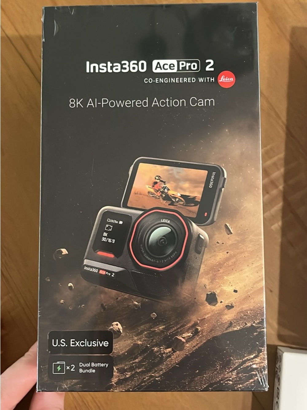 Insta360 Ace Pro 2 8K AI Action Camera - Black